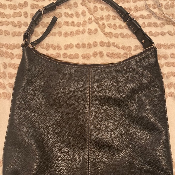Kate Spade Black Pebbled Leather Shoulder Bag Purse Single Strap - Picture 5 of 8